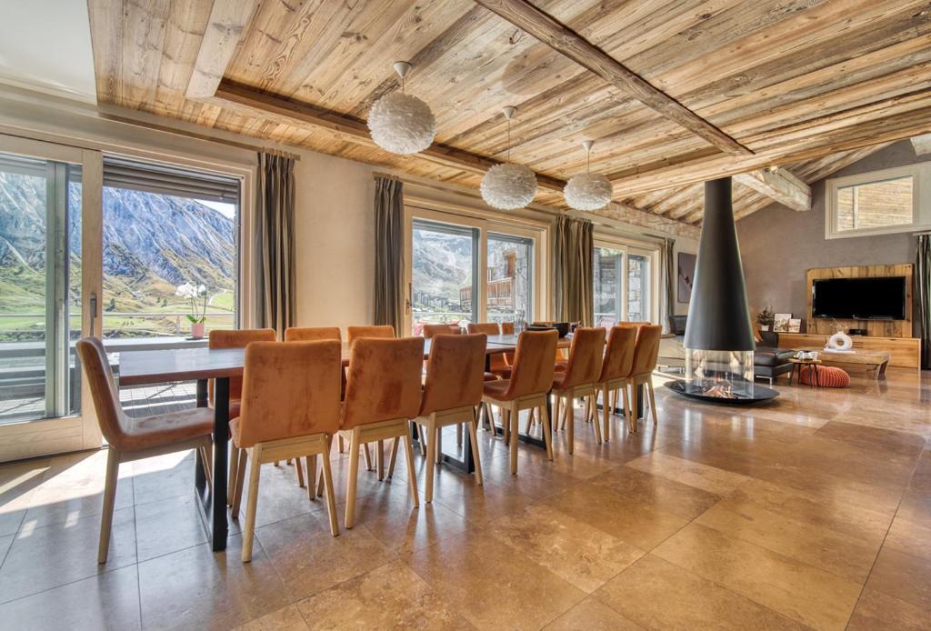 Chalet Ancolie ティニュ エクステリア 写真