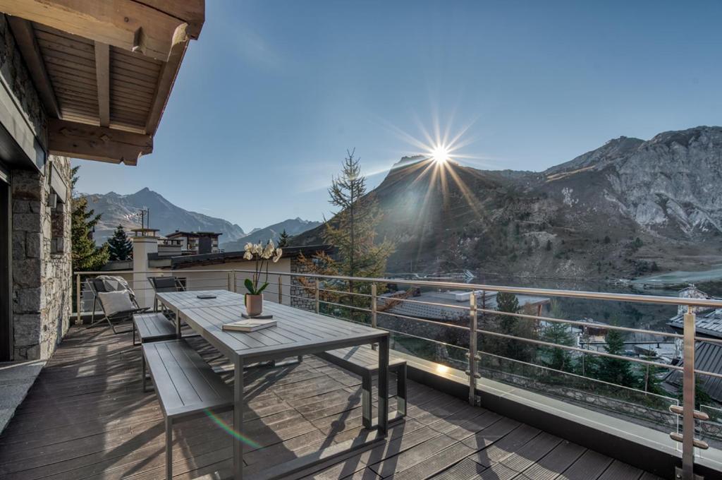 Chalet Ancolie ティニュ エクステリア 写真