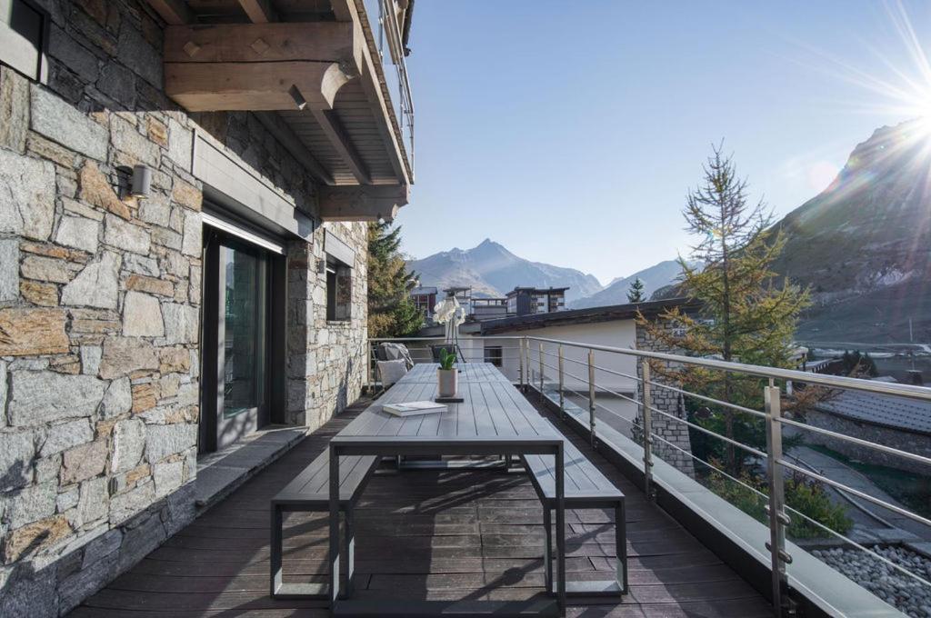Chalet Ancolie ティニュ エクステリア 写真